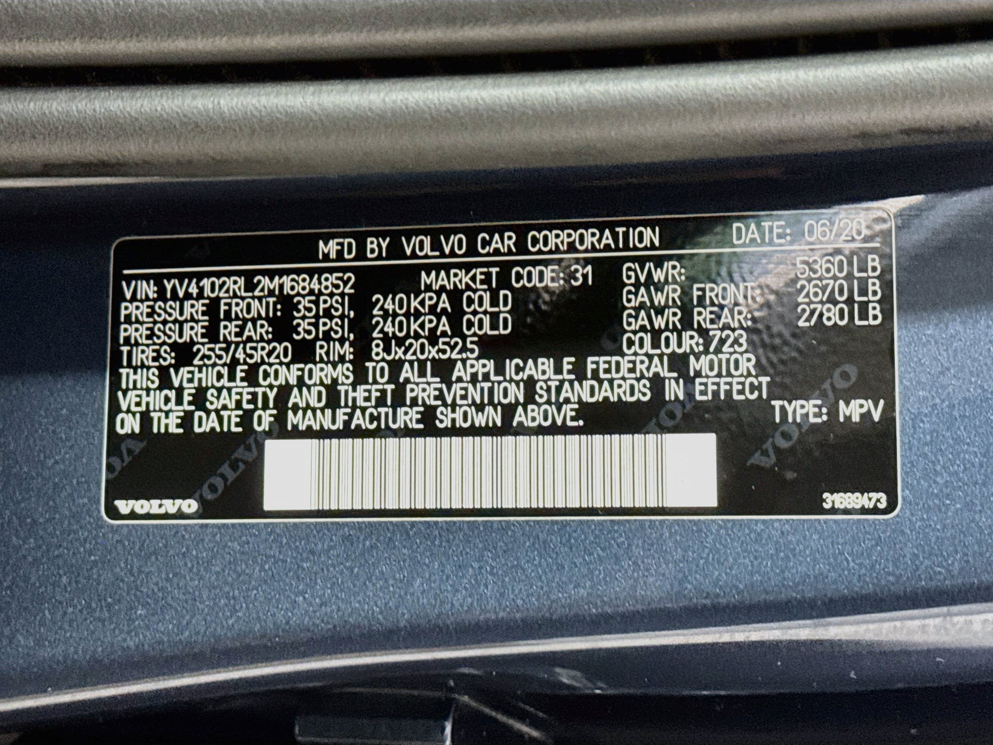 Used 2021 Volvo XC60 T5 Inscription w/ Protection Package Premier AWD/4WD image 31
