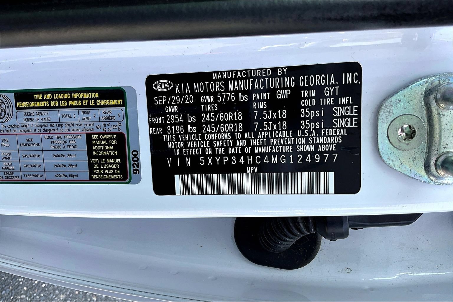 Used 2021 Kia Telluride EX FWD image 19