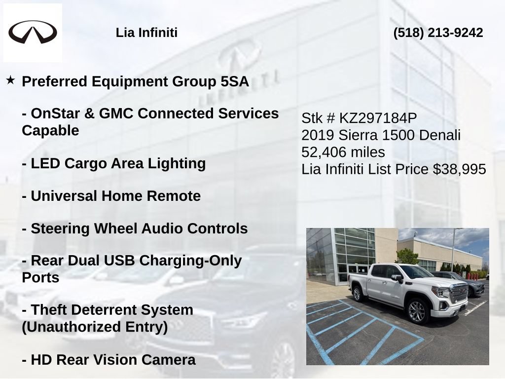 Used 2019 GMC Sierra 1500 Denali w/ Denali Ultimate Package AWD/4WD image 40