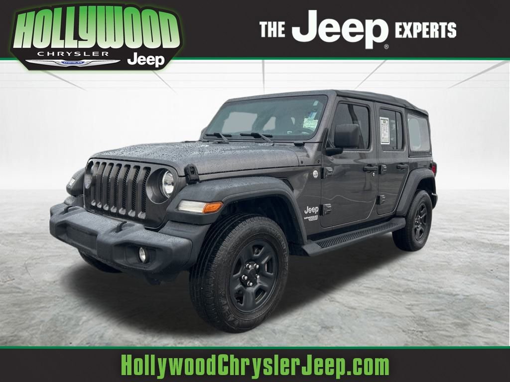 Certified 2021 Jeep Wrangler Unlimited Sport
