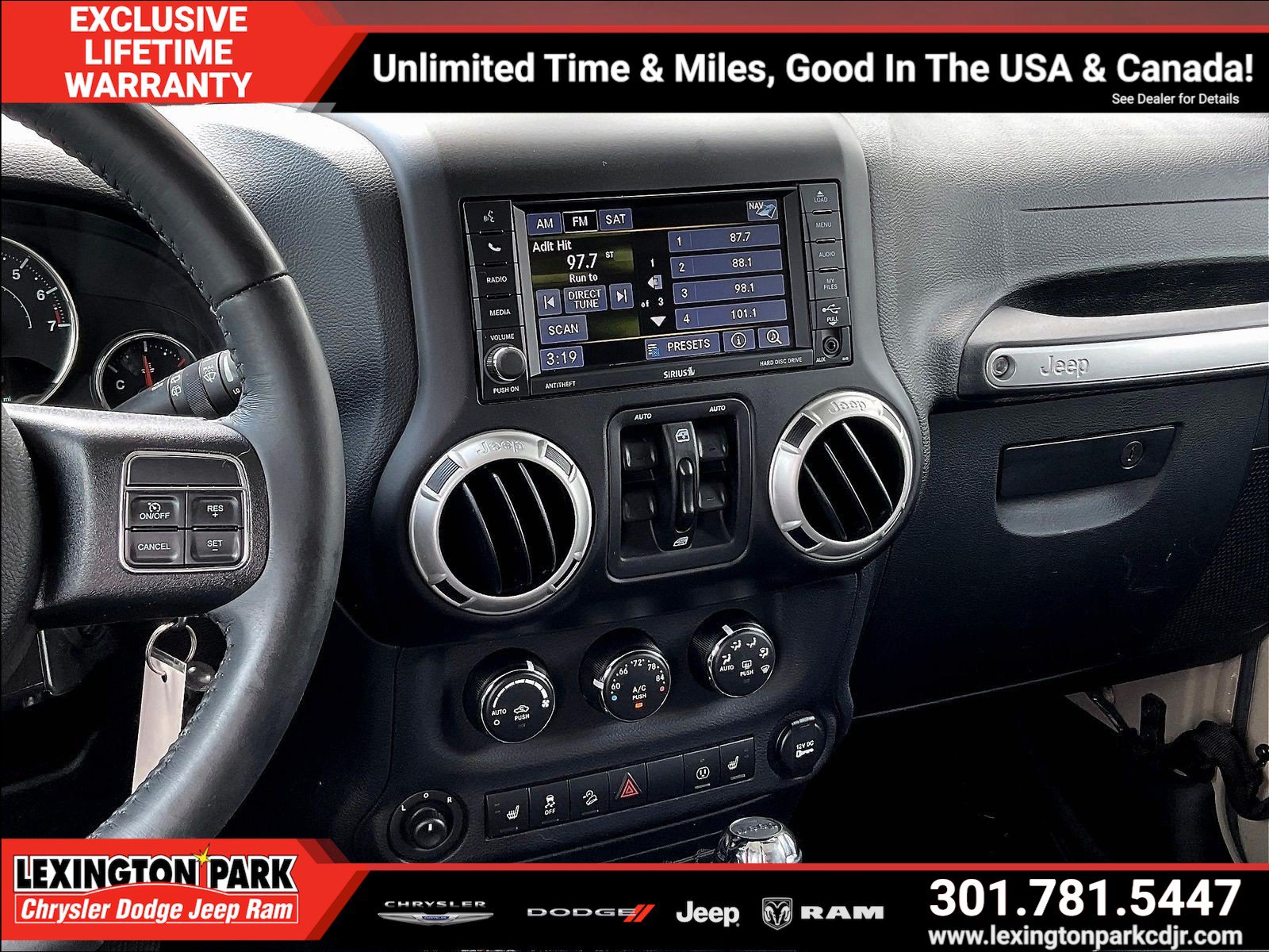 Used 2017 Jeep Wrangler Unlimited Rubicon w/ Dual Top Group AWD/4WD image 9