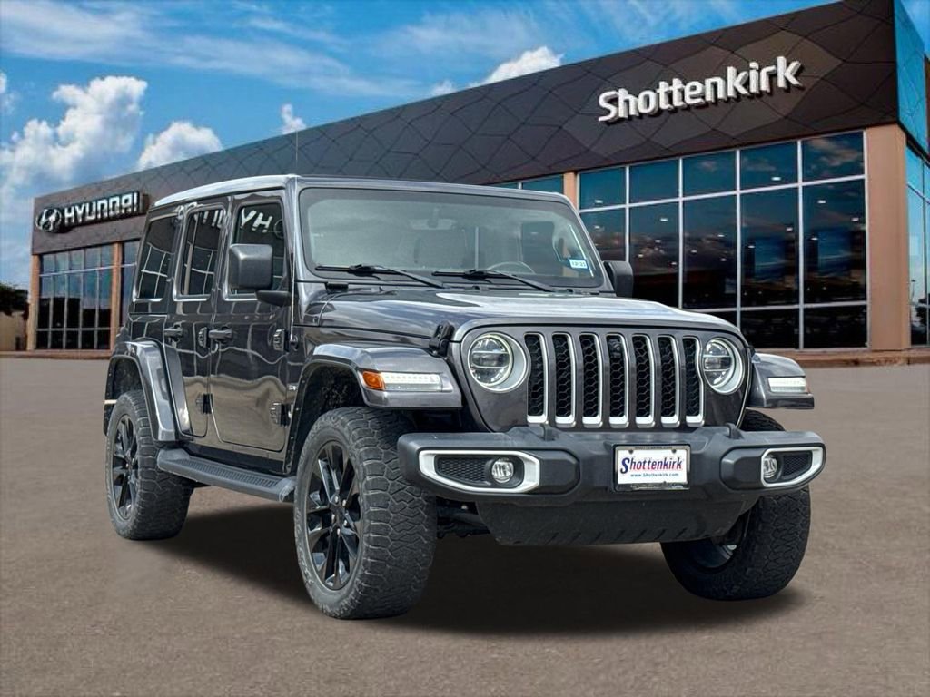Used 2021 Jeep Wrangler Unlimited Sahara w/ Cold Weather Group image 3