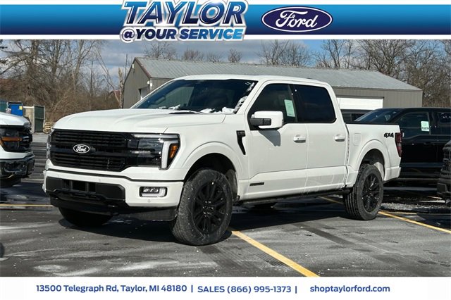 New 2025 Ford F150 Platinum w/ Equipment Group 702A High