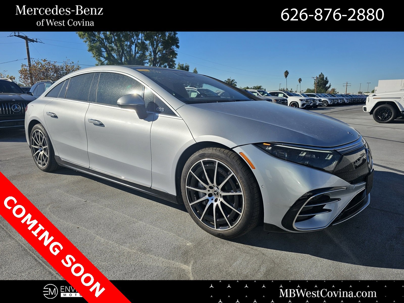 Certified 2022 Mercedes-Benz EQS 450+ Sedan image 1