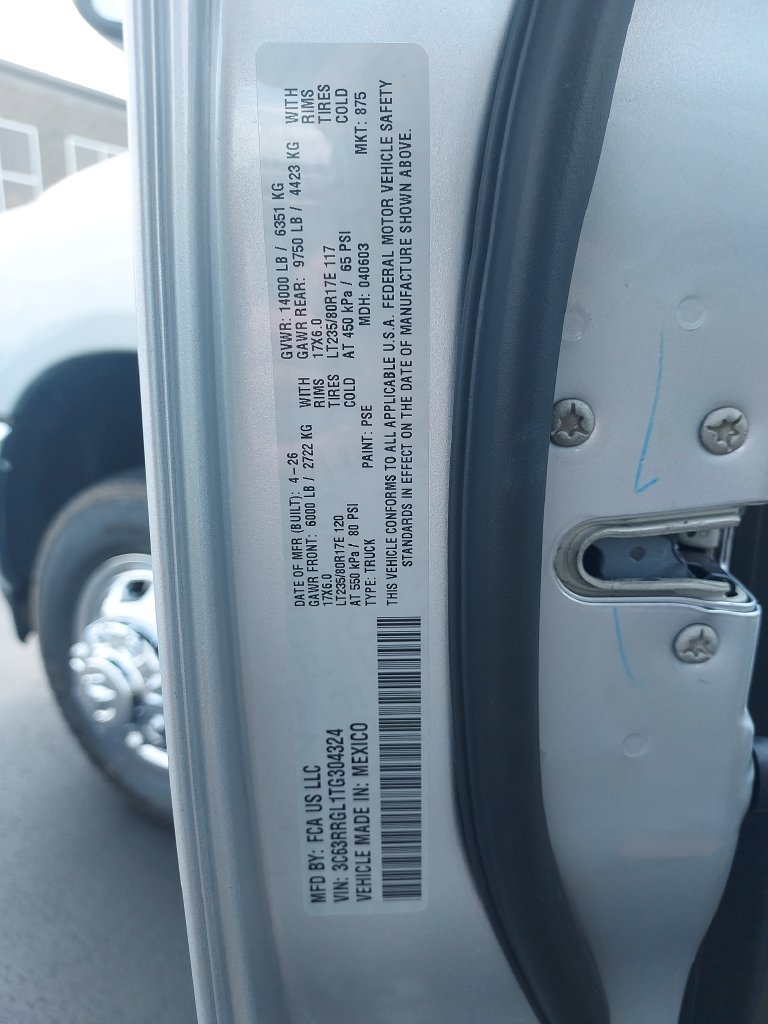 New 2026 RAM 3500 Tradesman AWD/4WD image 24