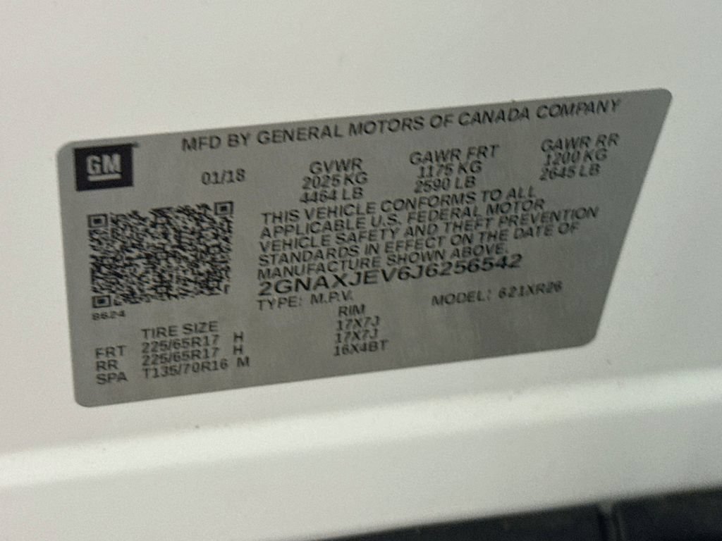 Used 2018 Chevrolet Equinox LT FWD image 33