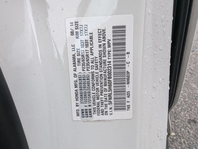 Used 2015 Honda Odyssey EX-L image 13