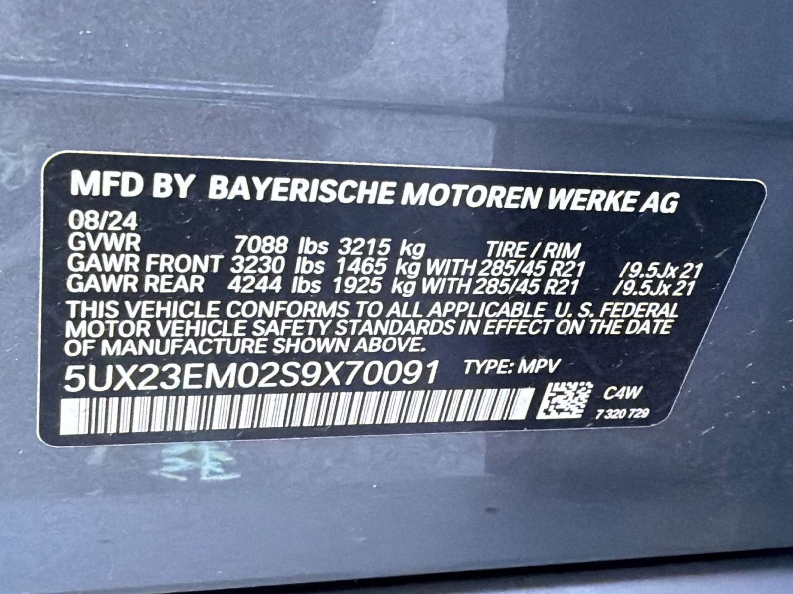 Used 2025 BMW X7 xDrive40i w/ Executive Package AWD/4WD image 17