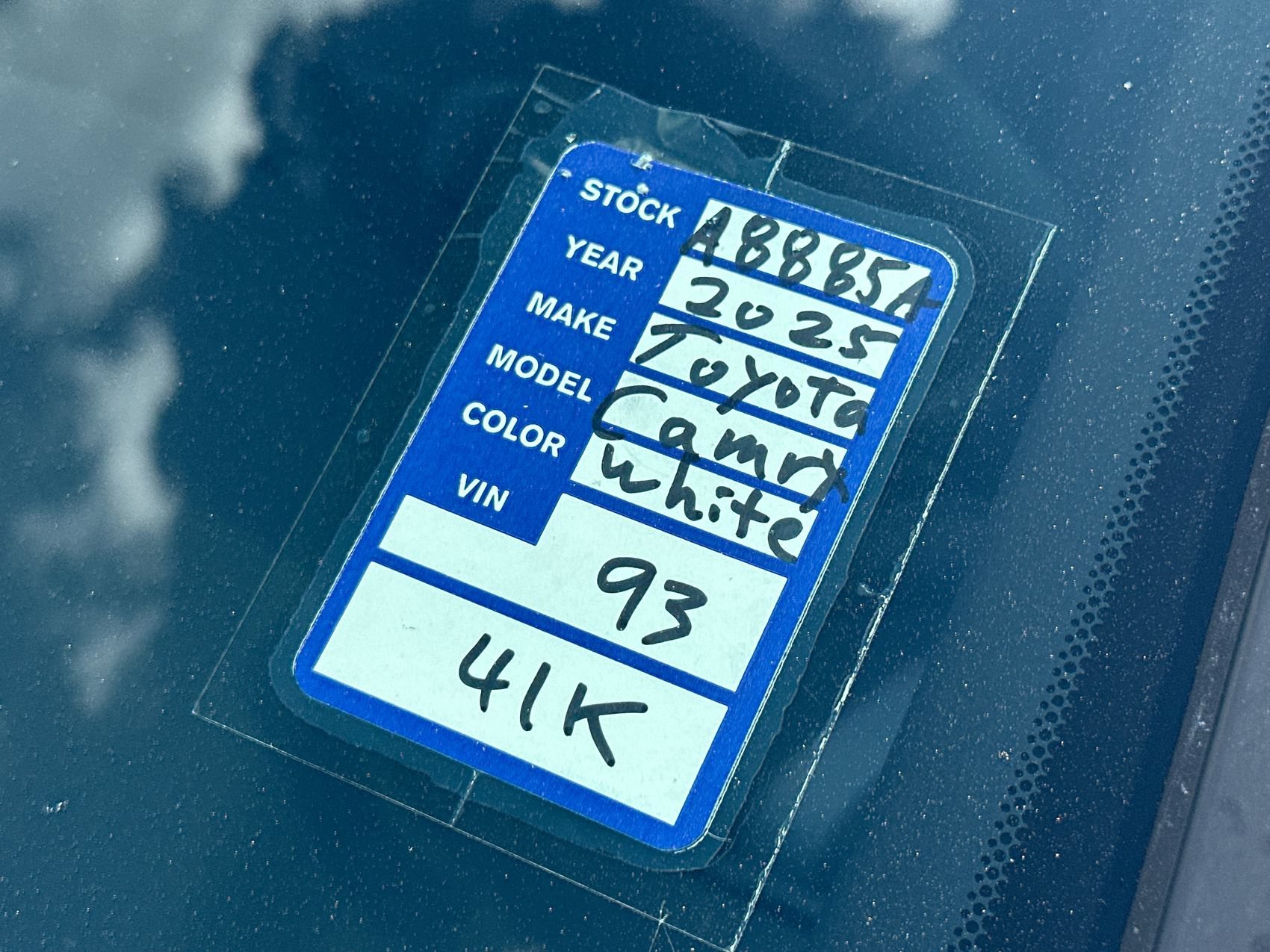 Used 2025 Toyota Camry SE FWD image 25