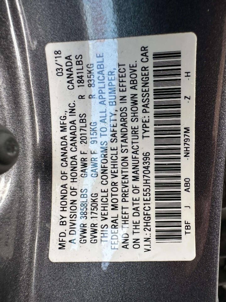 Used 2018 Honda Civic Si image 36