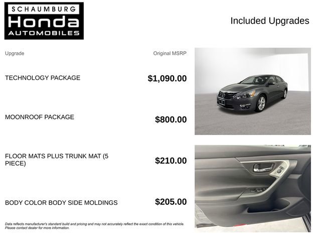 Used 2015 Nissan Altima 2.5 SL w/ Technology Package FWD image 4