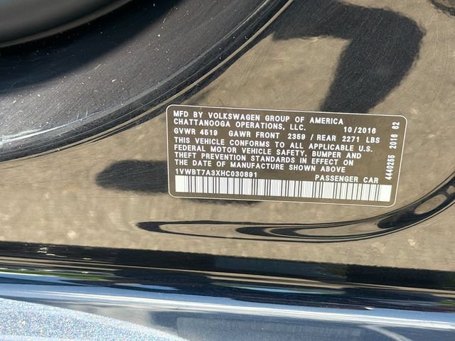 Used 2017 Volkswagen Passat 1.8T SE FWD image 31