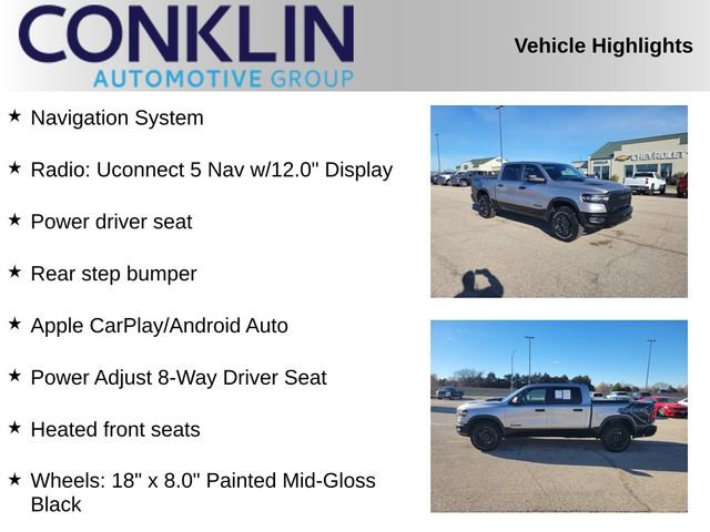 Used 2025 RAM 1500 Rebel w/ Rebel Level 1 Equipment Group image 2