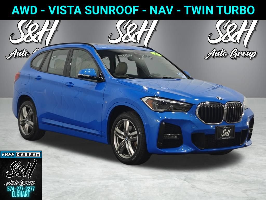 Used 2021 BMW X1 xDrive28i w/ M Sport Package AWD/4WD video 1