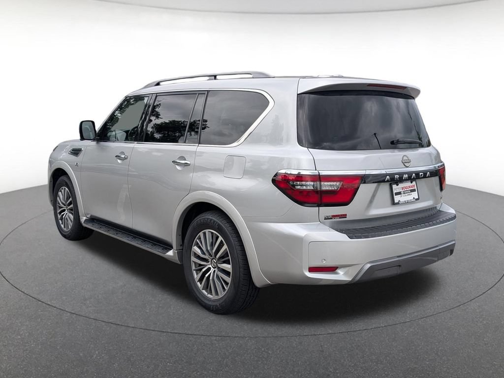 Used 2021 Nissan Armada SL w/ Captain's Chairs Package AWD/4WD image 3