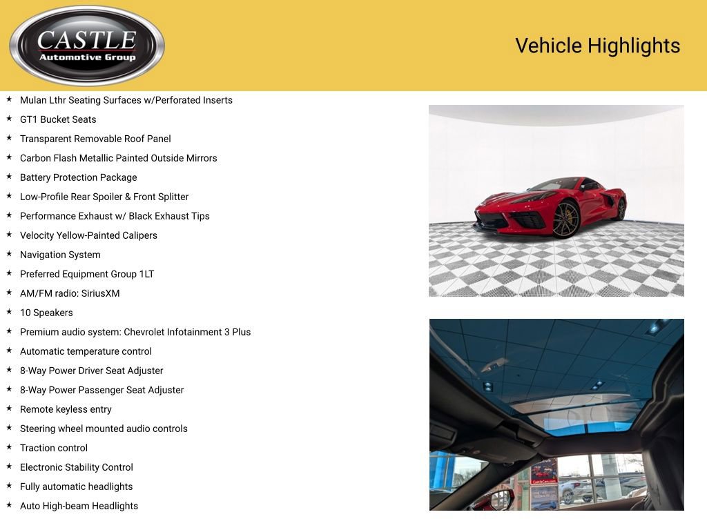 Certified 2025 Chevrolet Corvette Stingray Coupe w/ Battery Protection Package image 4