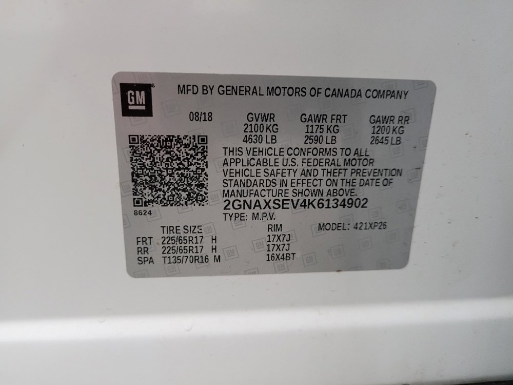 Used 2019 Chevrolet Equinox LS AWD/4WD image 33