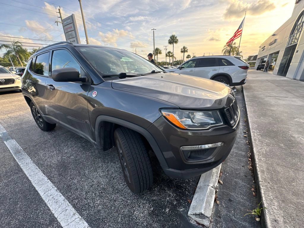 Used 2021 Jeep Compass Trailhawk AWD/4WD image 16