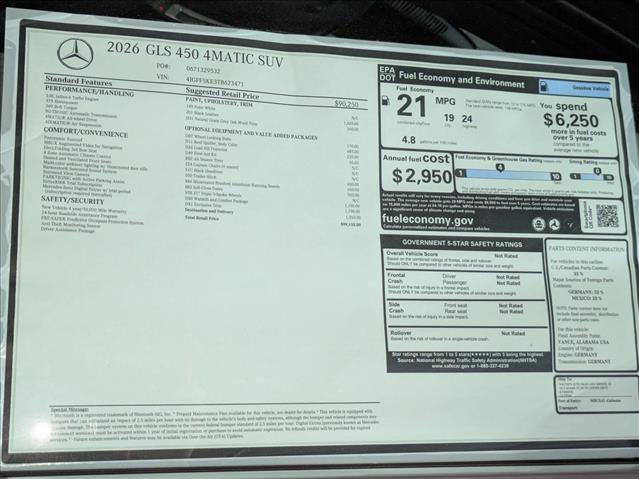 New 2026 Mercedes-Benz GLS 450 4MATIC image 19