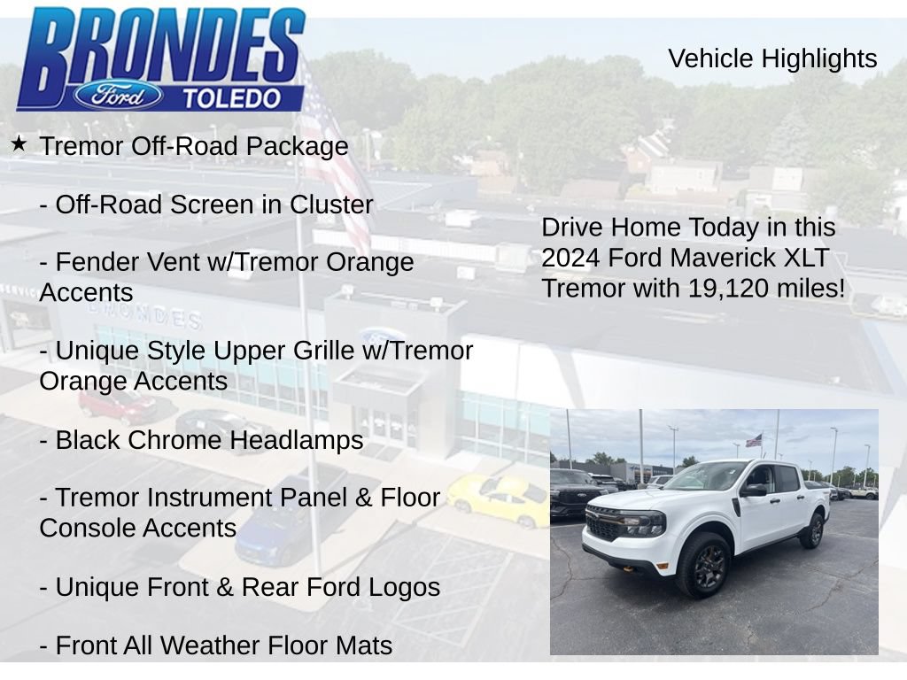 Used 2024 Ford Maverick Tremor w/ Tremor Off-Road Package AWD/4WD image 12
