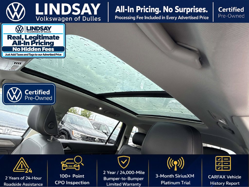 Certified 2023 Volkswagen Tiguan SE w/ Panoramic Sunroof Package AWD/4WD image 13
