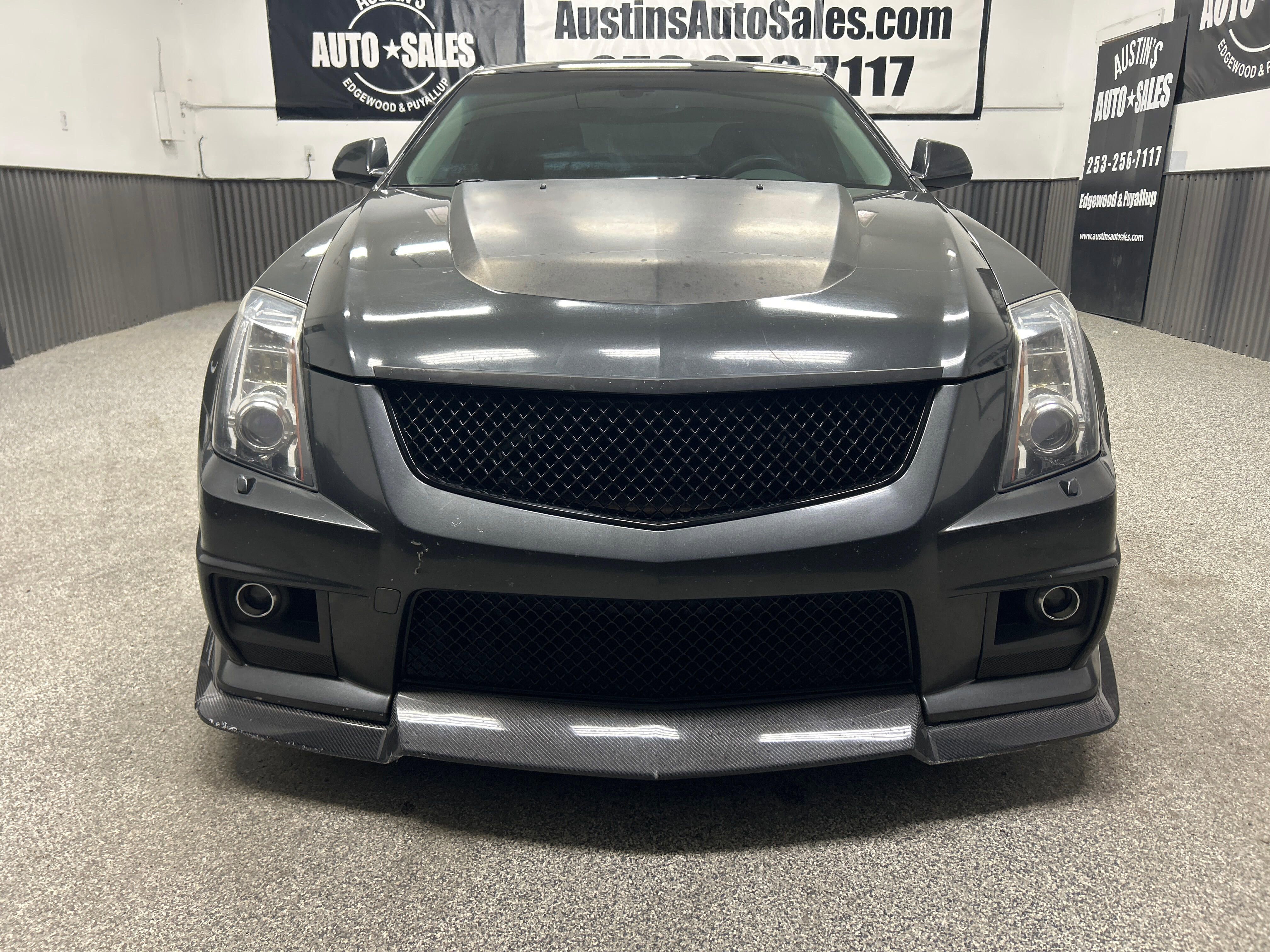 Used 2014 Cadillac CTS V w/ Wood Trim Package RWD image 2