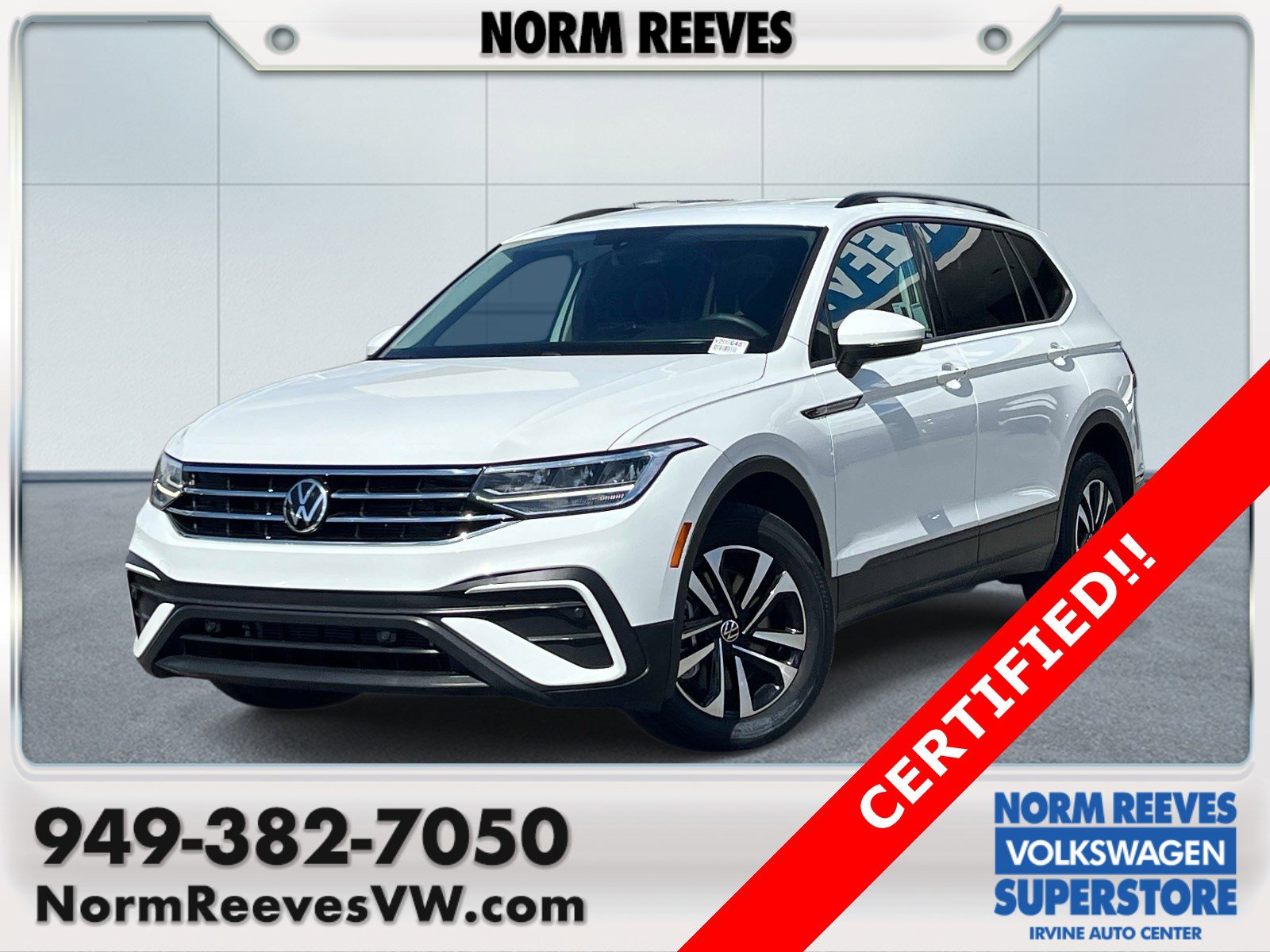 Certified 2023 Volkswagen Tiguan S image 1