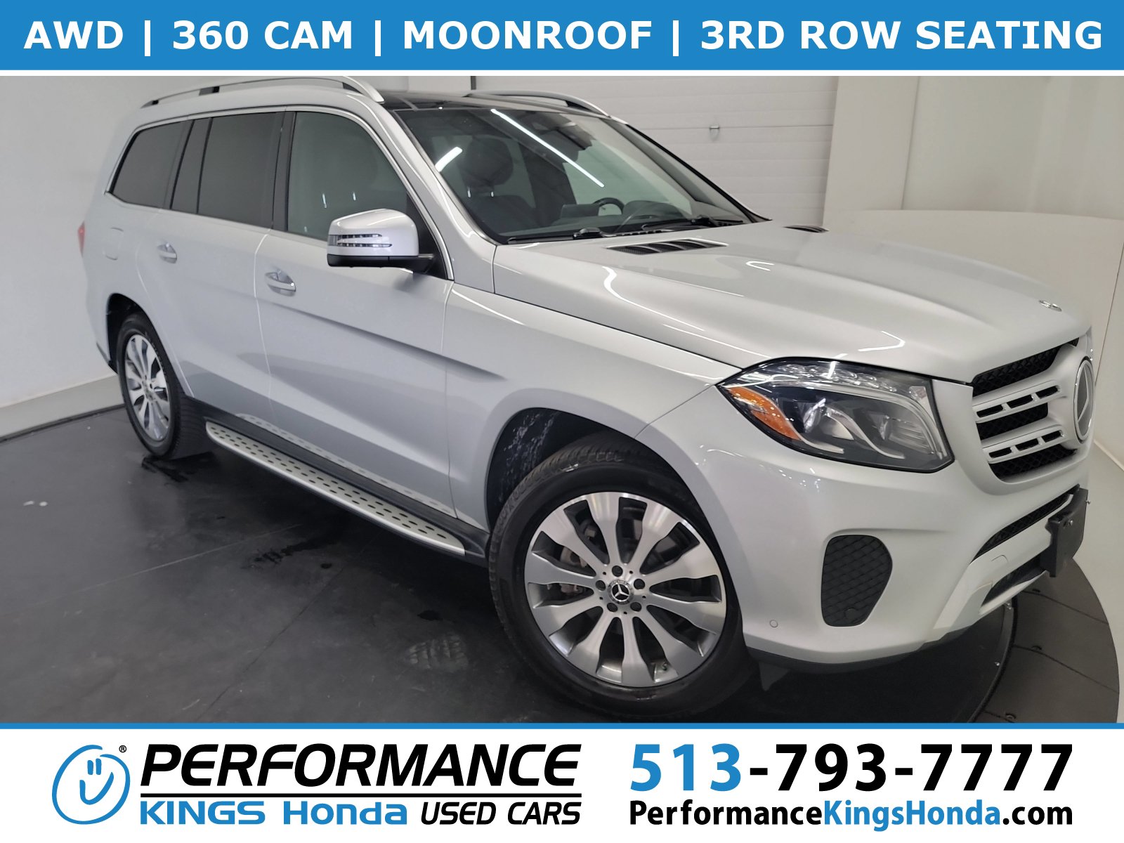 Used 2019 Mercedes-Benz GLS 450 4MATIC 360° Tour