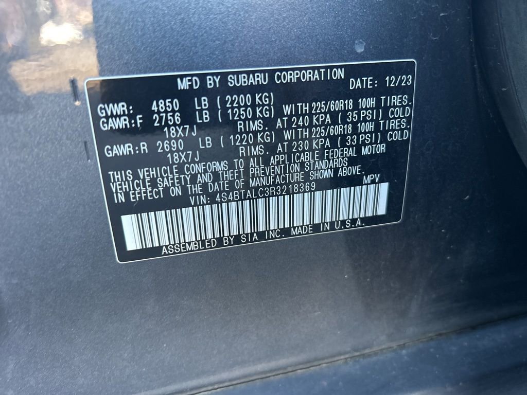 Used 2024 Subaru Outback Onyx Edition image 26