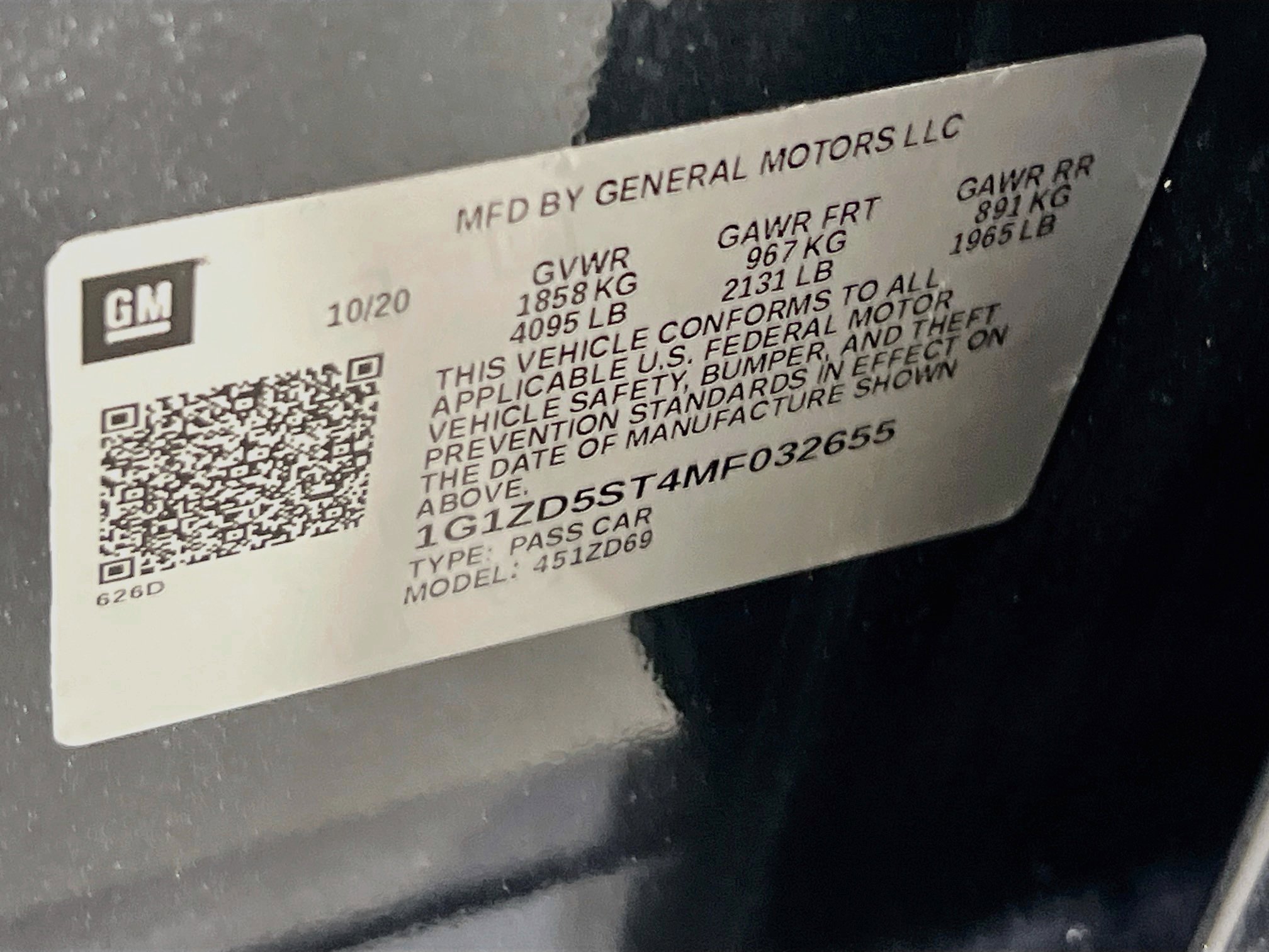 Used 2021 Chevrolet Malibu LT w/ Leather Package FWD image 30