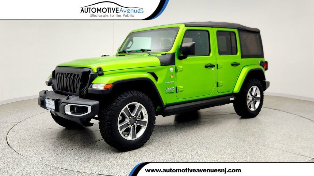 Used 2019 Jeep Wrangler Unlimited Sahara AWD/4WD image 1