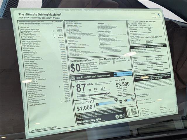 New 2026 BMW i7 xDrive60 w/ Executive Package image 18