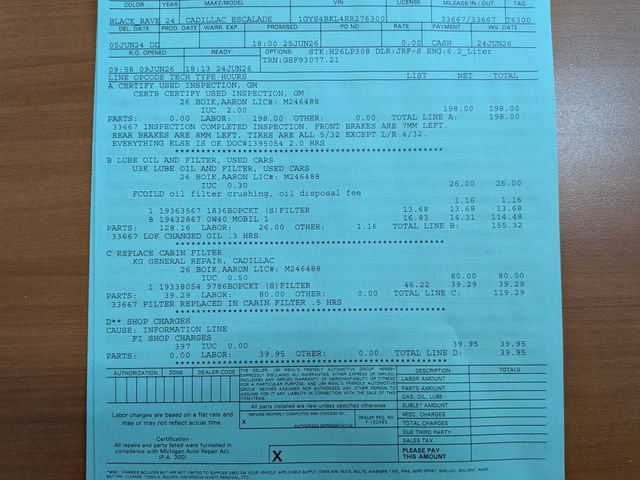 Certified 2024 Cadillac Escalade Premium Luxury AWD/4WD image 41