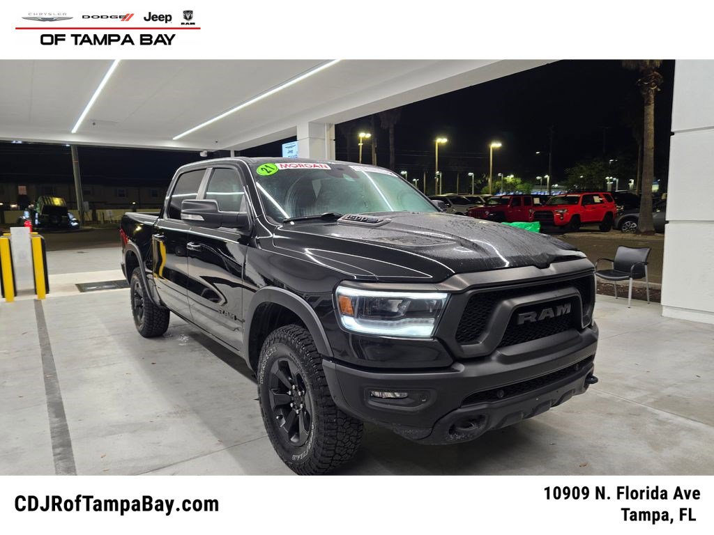 Certified 2021 RAM 1500 Rebel w/ Rebel Level 2 Equipment Group image 1