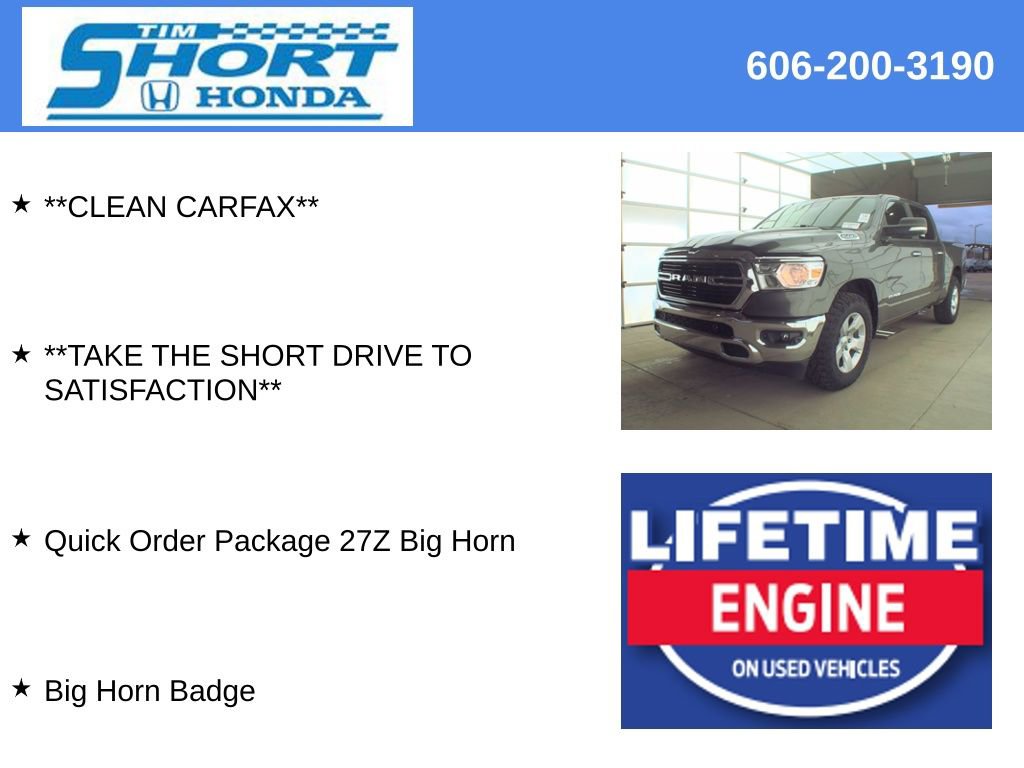 Used 2020 RAM 1500 Big Horn image 4
