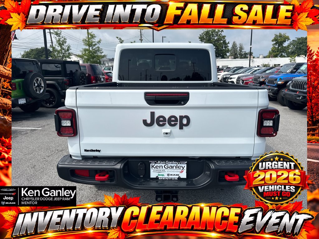 New 2026 Jeep Gladiator Rubicon w/ Steel Power Dome Hood Package AWD/4WD image 7