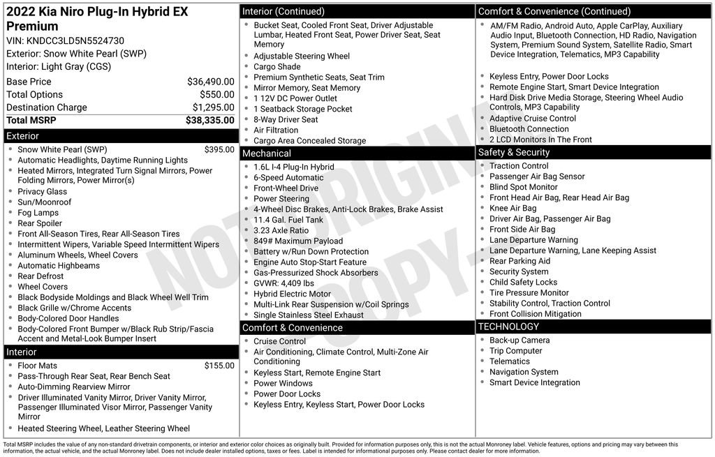 Used 2022 Kia Niro EX Premium image 5