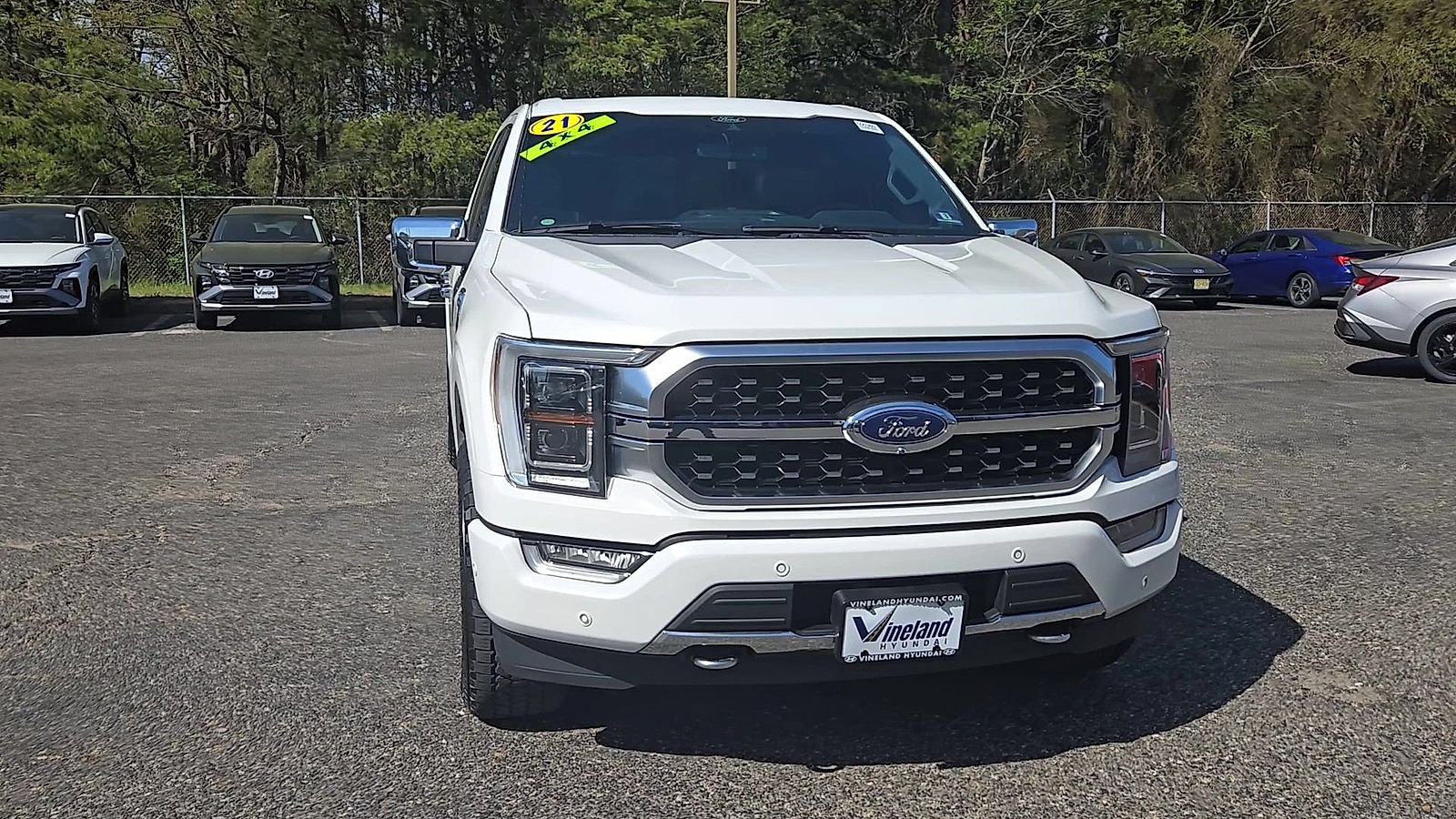 Used 2021 Ford F150 Platinum w/ Equipment Group 701A High AWD/4WD image 3
