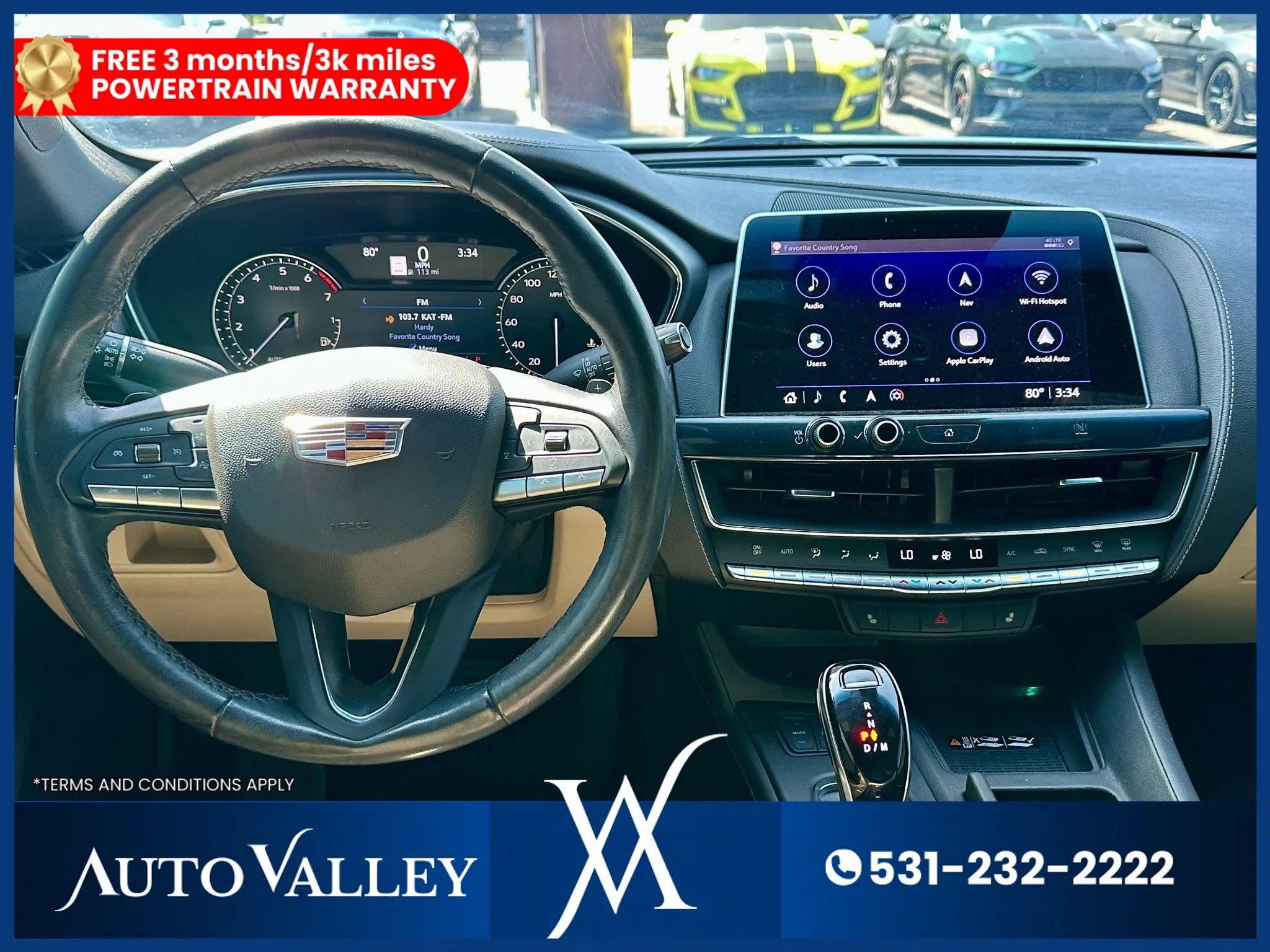 Used 2021 Cadillac CT5 Luxury w/ Sun And Sound Package AWD/4WD image 31