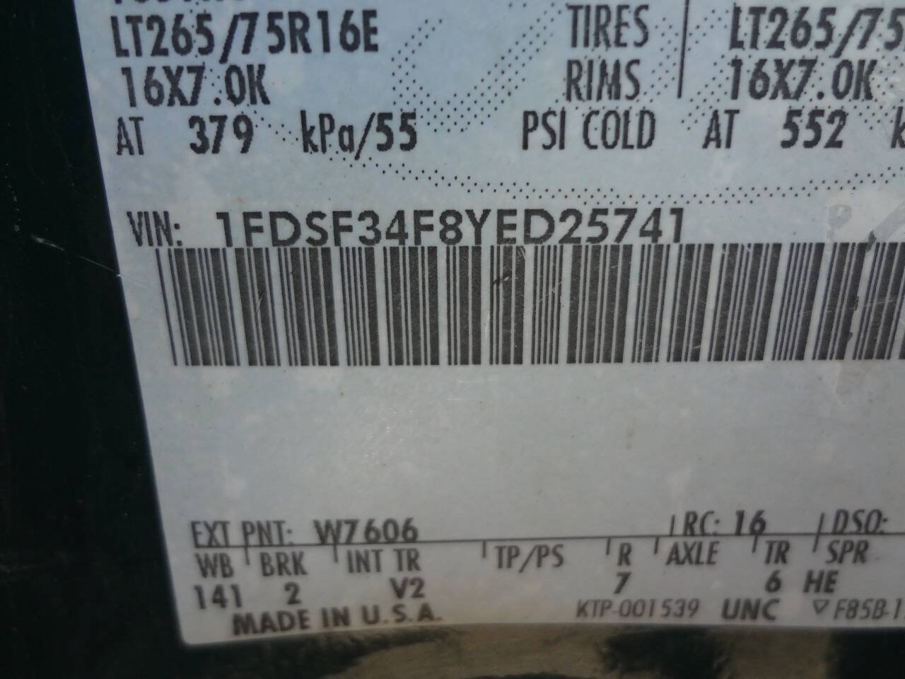 Used 2000 Ford F350 2WD Regular Cab Super Duty image 11