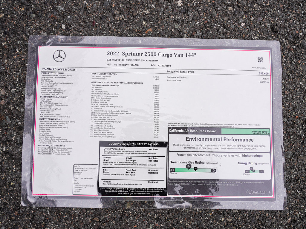 Used 2022 Mercedes-Benz Sprinter 2500 image 38