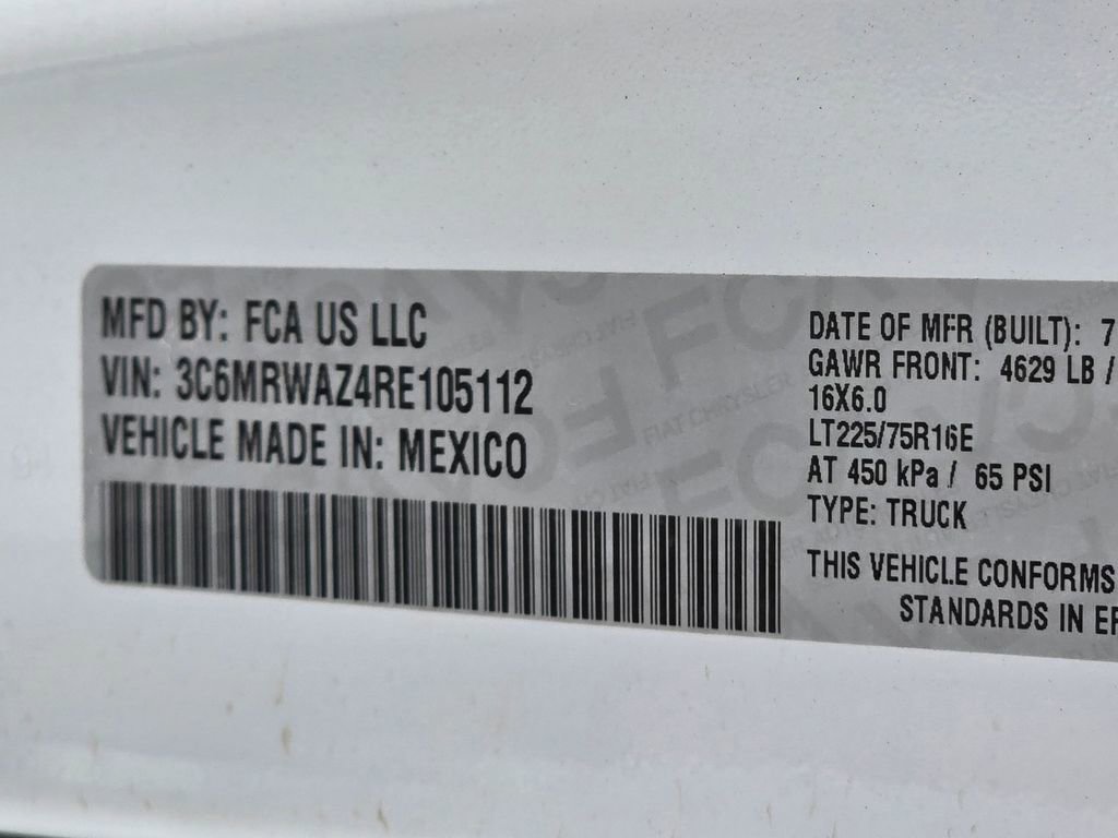 Used 2024 RAM ProMaster 3500 w/ Delivery Van Package image 61