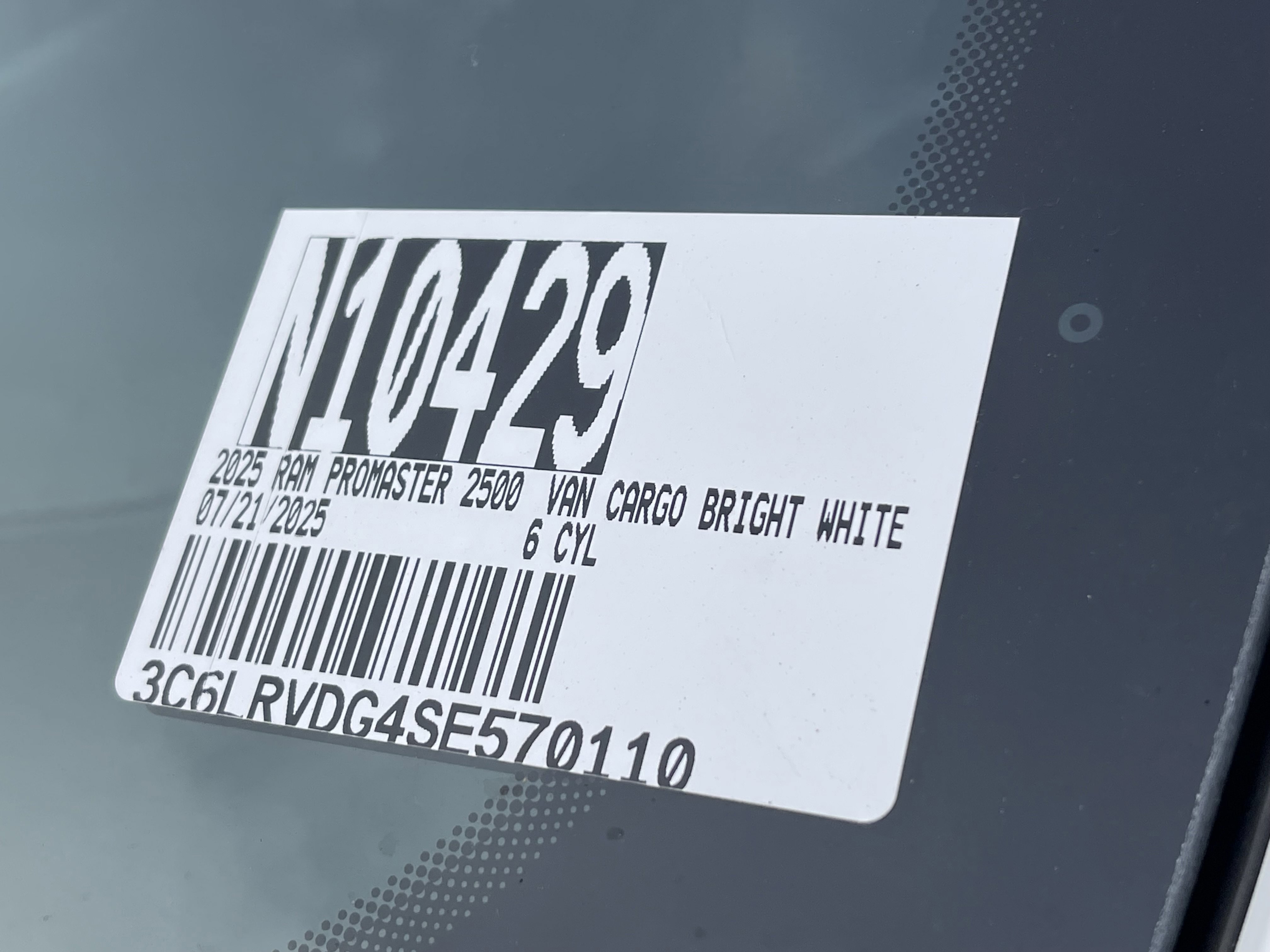 New 2025 RAM ProMaster 2500 w/ Convenience Group image 36