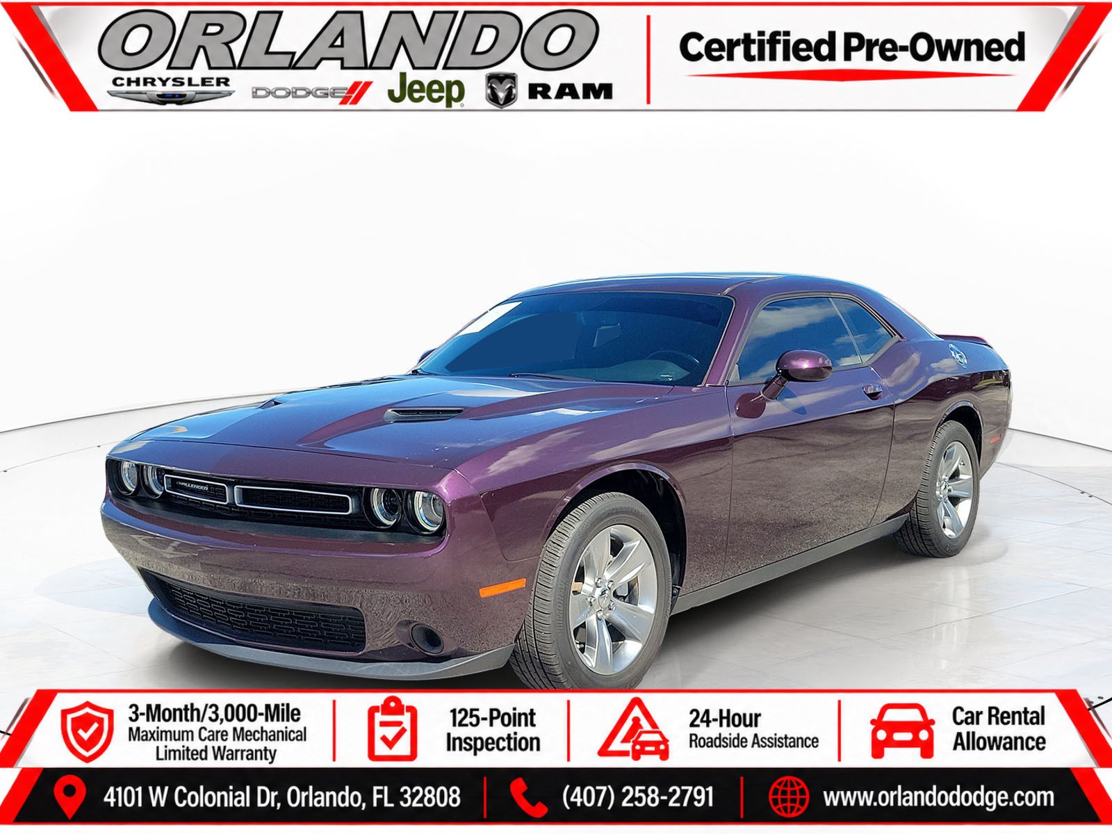 Certified 2022 Dodge Challenger SXT RWD image 3