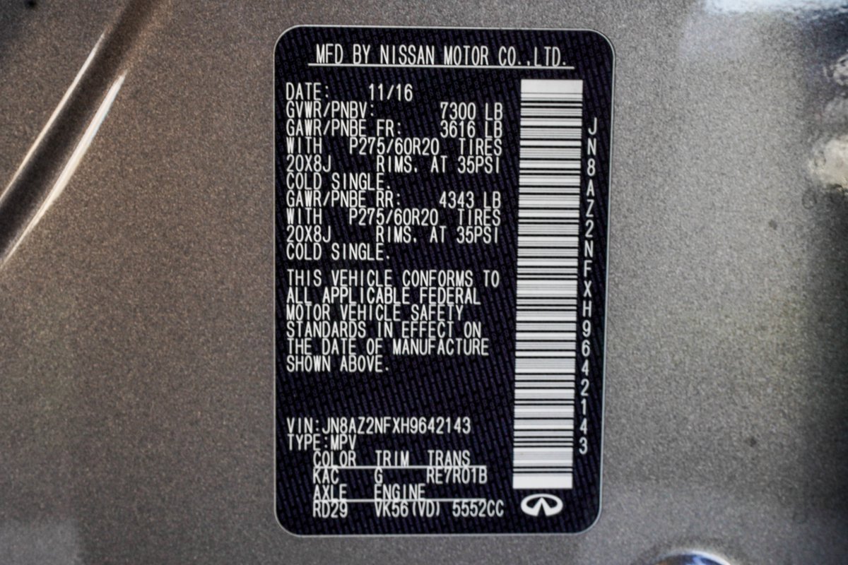 Used 2017 INFINITI QX80 2WD image 30