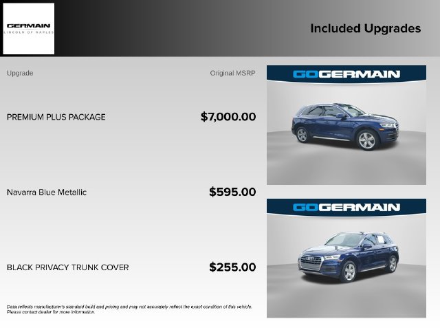 Used 2019 Audi Q5 2.0T Premium Plus w/ Premium Plus Package AWD/4WD image 37