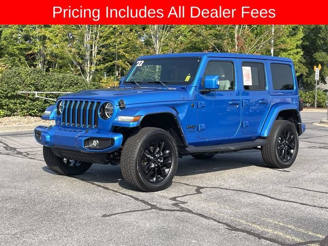 Used 2022 Jeep Wrangler Unlimited Sahara AWD/4WD image 1