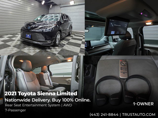 Used 2021 Toyota Sienna Limited AWD/4WD video 1