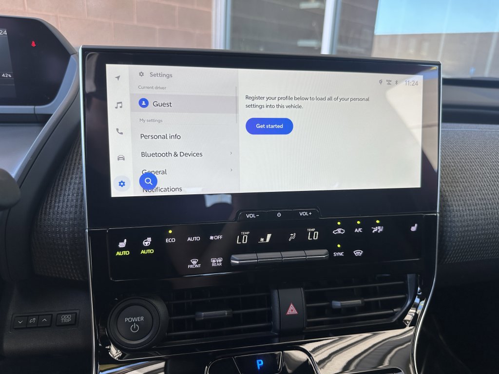 Used 2024 Toyota bZ4X XLE w/ Weather Package image 24