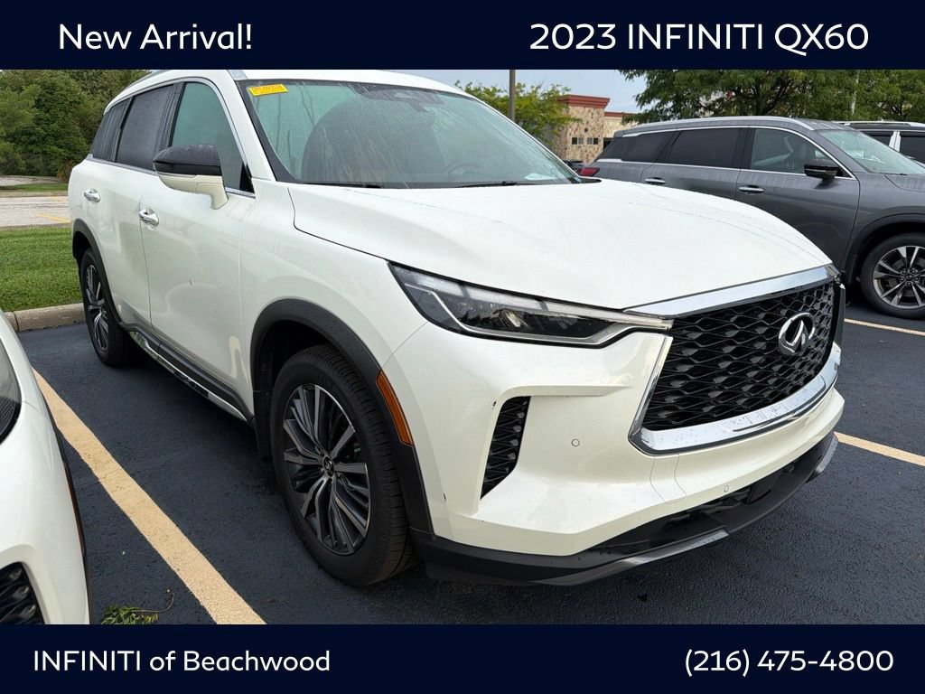 Certified 2023 INFINITI QX60 Sensory w/ Vision Package AWD/4WD image 1